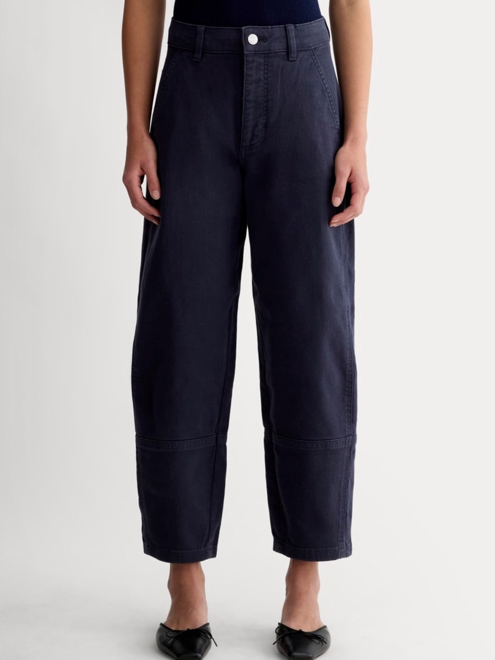 EVERLNE THE UTILITY BARREL FRONT BACK POCKETS JEANS SIZE 2